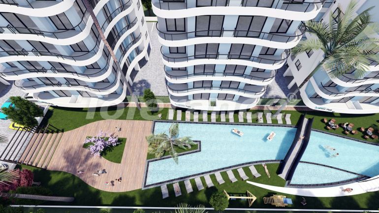 Appartement van de ontwikkelaar in Famagusta, Noord-Cyprus zwembad afbetaling - onroerend goed kopen in Turkije - 92979