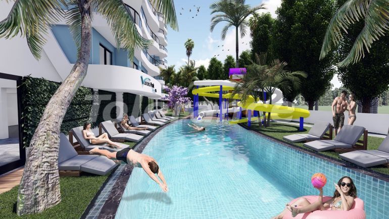 Appartement van de ontwikkelaar in Famagusta, Noord-Cyprus zwembad afbetaling - onroerend goed kopen in Turkije - 92992
