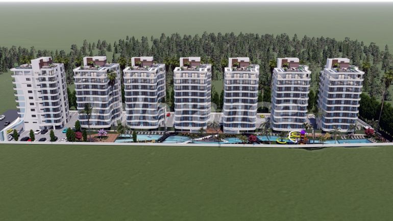 Appartement van de ontwikkelaar in Famagusta, Noord-Cyprus zwembad afbetaling - onroerend goed kopen in Turkije - 92998