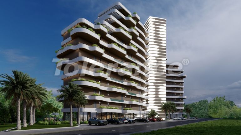 Appartement van de ontwikkelaar in Famagusta, Noord-Cyprus zeezicht zwembad afbetaling - 93185 Appartement van de ontwikkelaar in Famagusta, Noord-Cyprus zeezicht zwembad afbetaling - onroerend goed kopen in Turkije - 93185
