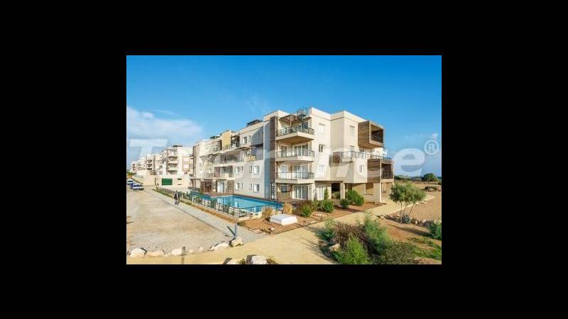 Apartment in Famagusta, Nordzypern meeresblick pool - immobilien in der Türkei kaufen - 71375