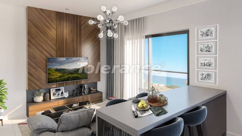 Appartement van de ontwikkelaar in Famagusta, Noord-Cyprus zeezicht afbetaling - onroerend goed kopen in Turkije - 83438