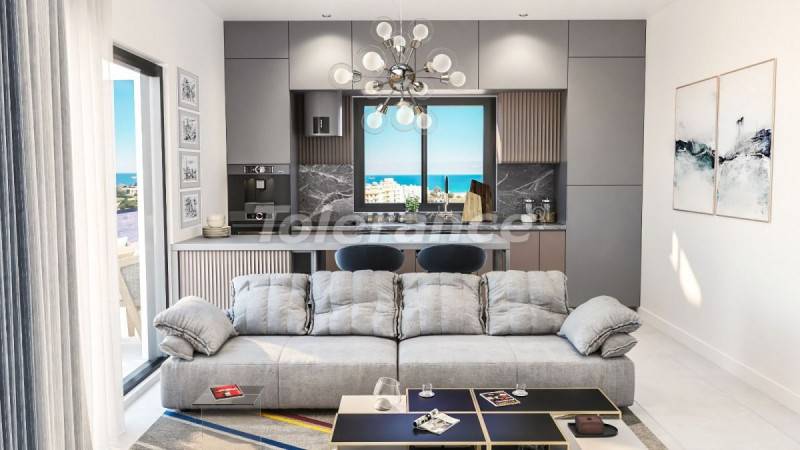 Appartement van de ontwikkelaar in Famagusta, Noord-Cyprus zeezicht afbetaling - onroerend goed kopen in Turkije - 83439