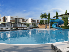 Appartement van de ontwikkelaar in Famagusta, Noord-Cyprus zeezicht zwembad afbetaling - onroerend goed kopen in Turkije - 75724