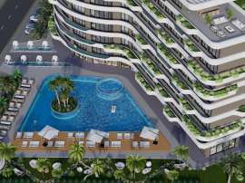 Appartement van de ontwikkelaar in Famagusta, Noord-Cyprus zeezicht zwembad afbetaling - onroerend goed kopen in Turkije - 76577