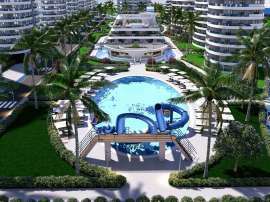 Appartement van de ontwikkelaar in Famagusta, Noord-Cyprus zeezicht zwembad afbetaling - onroerend goed kopen in Turkije - 81081