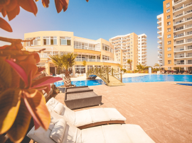 Apartment in Famagusta, Northern Cyprus with sea view with pool - buy realty in Turkey - 83241