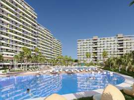 Appartement van de ontwikkelaar in Famagusta, Noord-Cyprus zeezicht zwembad afbetaling - onroerend goed kopen in Turkije - 85824