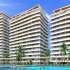 Appartement van de ontwikkelaar in Famagusta, Noord-Cyprus zeezicht zwembad - onroerend goed kopen in Turkije - 72063