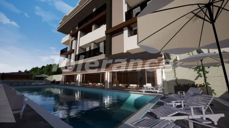 Appartement in Fethiye zwembad - onroerend goed kopen in Turkije - 30920