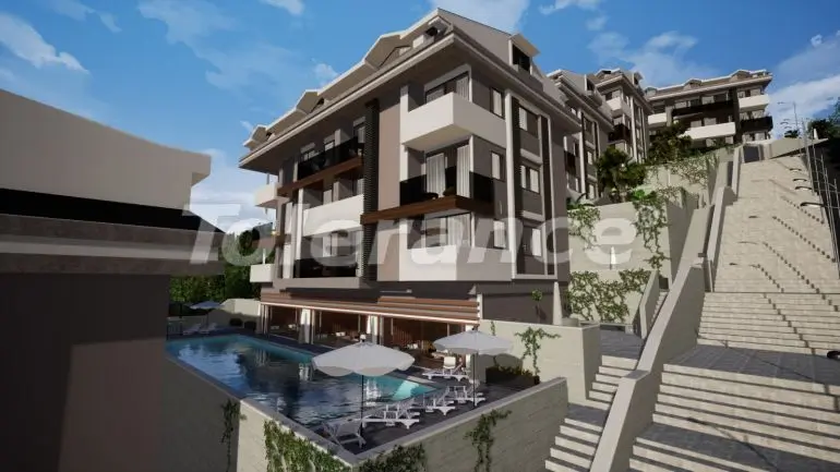Apartment in Fethie with pool - buy realty in Turkey - 30927
