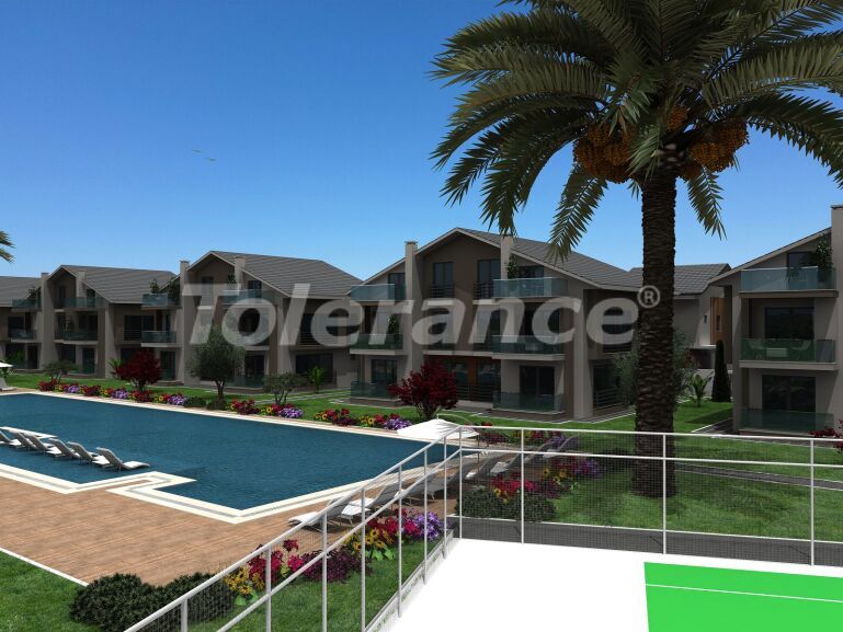 Appartement van de ontwikkelaar in Fethiye zwembad - onroerend goed kopen in Turkije - 57502