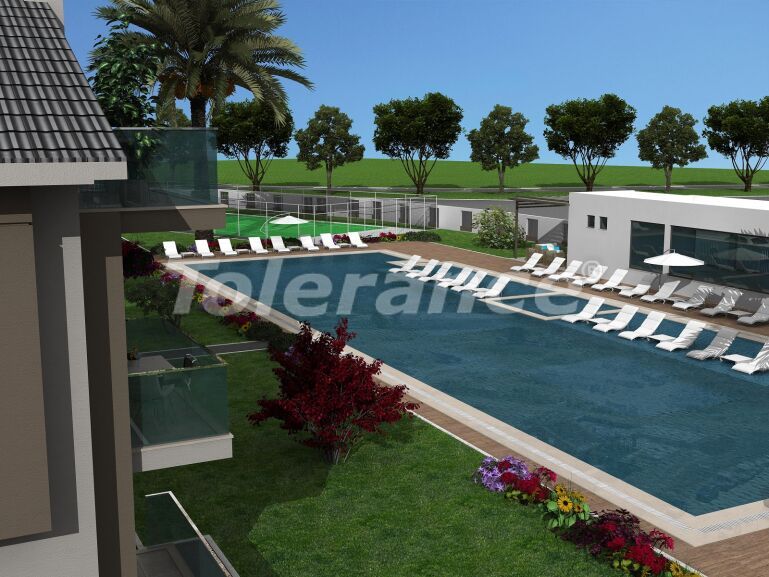 Appartement van de ontwikkelaar in Fethiye zwembad - onroerend goed kopen in Turkije - 57504