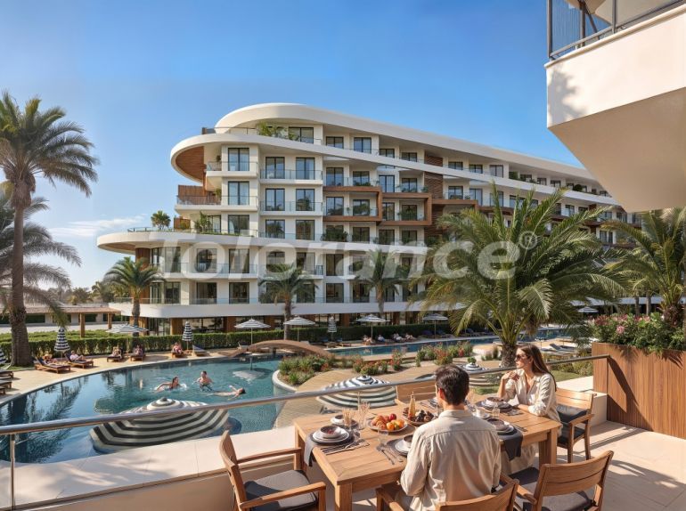 Apartment from developer in Finike sea view with pool installments - buy realty in Turkey - 147016