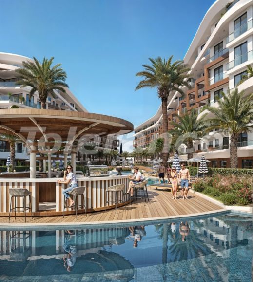 Apartment from developer in Finike sea view with pool installments - buy realty in Turkey - 147017
