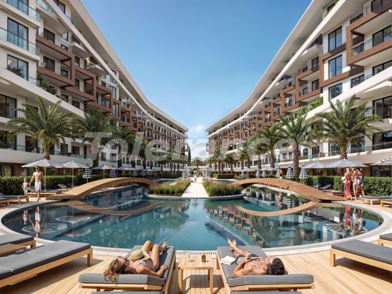 Apartment from developer in Finike sea view with pool installments - buy realty in Turkey - 147018