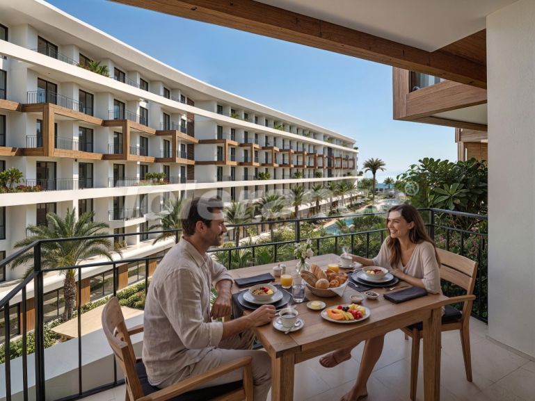 Apartment from developer in Finike sea view with pool installments - buy realty in Turkey - 147022