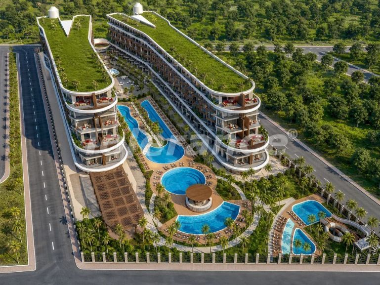 Apartment from developer in Finike sea view with pool installments - buy realty in Turkey - 147028