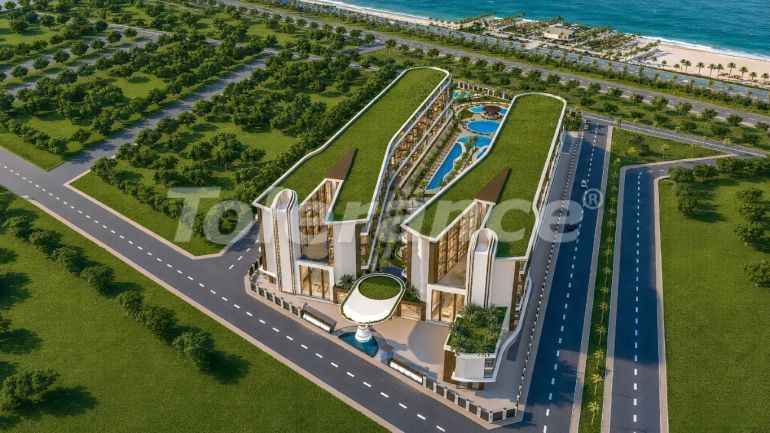 Apartment from developer in Finike sea view with pool installments - buy realty in Turkey - 147029