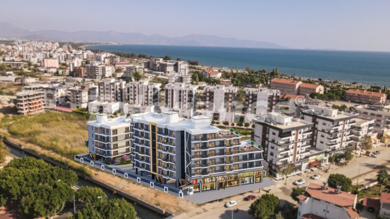 Appartement van de ontwikkelaar in Finike zeezicht zwembad afbetaling - onroerend goed kopen in Turkije - 66681