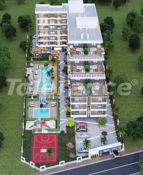 Appartement van de ontwikkelaar in Finike zeezicht zwembad afbetaling - onroerend goed kopen in Turkije - 66733