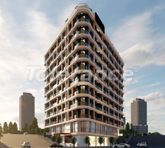 Appartement van de ontwikkelaar in Gaziosmanpaşa, Istanboel zeezicht zwembad afbetaling - 110362 Appartement van de ontwikkelaar in Gaziosmanpaşa, Istanboel zeezicht zwembad afbetaling - onroerend goed kopen in Turkije - 110362