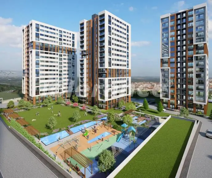 Apartment from the developer in Gaziosmanpasa, İstanbul installment - 27397 Apartment from the developer in Gaziosmanpasa, İstanbul installment - buy realty in Turkey - 27397