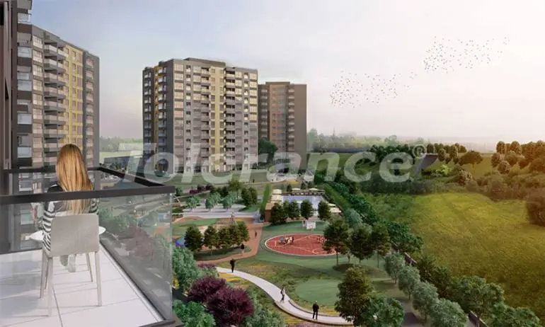 آپارتمان از سازنده که در غازی عثمان پاشا, استانبول استخر اقساط - خرید ملک در ترکیه - 36944