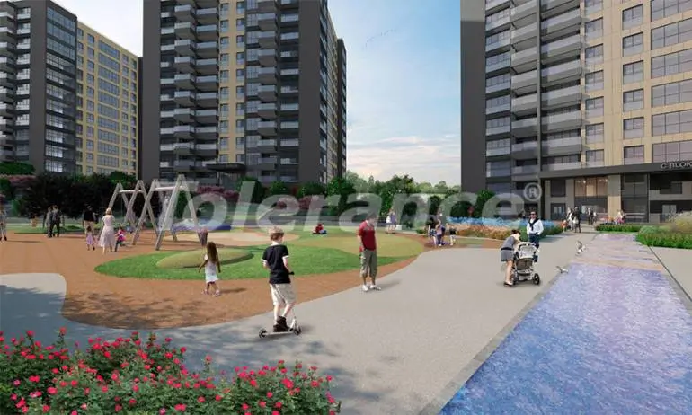 آپارتمان از سازنده که در غازی عثمان پاشا, استانبول استخر اقساط - خرید ملک در ترکیه - 36949