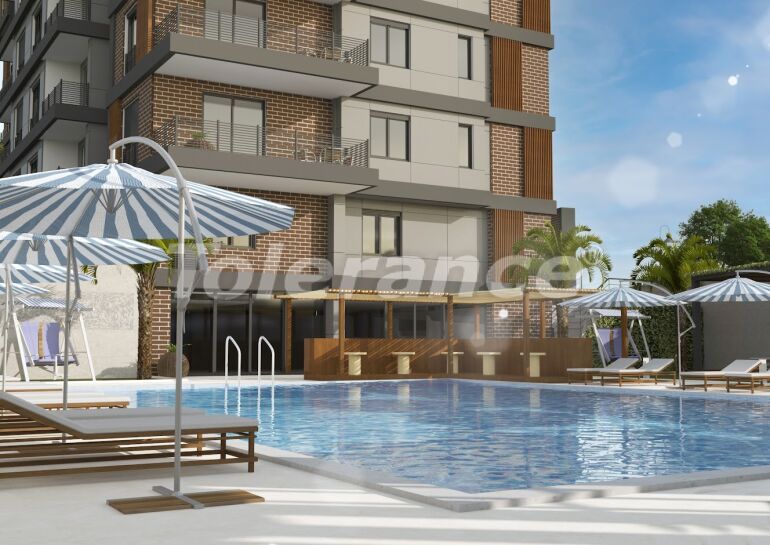 Appartement van de ontwikkelaar in Gazipaşa, Alanya zwembad - onroerend goed kopen in Turkije - 60211