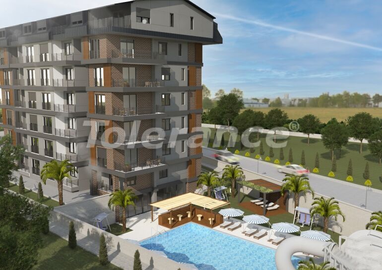 Apartment from the developer in Gazipasa, Alanya with pool - buy realty in Turkey - 60215