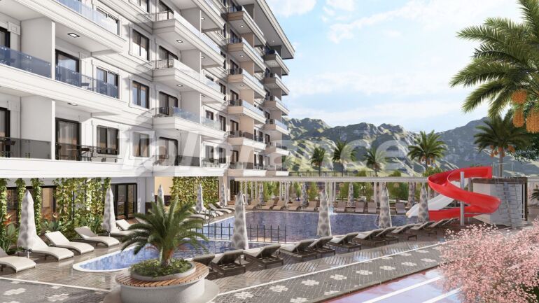 Apartment from the developer in Gazipasa, Alanya with pool - buy realty in Turkey - 60268