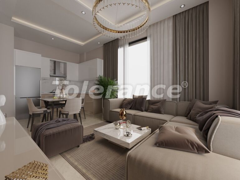 Apartment from the developer in Gazipasa, Alanya with sea view with pool - 60356 Apartment from the developer in Gazipasa, Alanya with sea view with pool - buy realty in Turkey - 60356