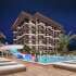 Appartement van de ontwikkelaar in Gazipaşa, Alanya zeezicht zwembad afbetaling - onroerend goed kopen in Turkije - 60349