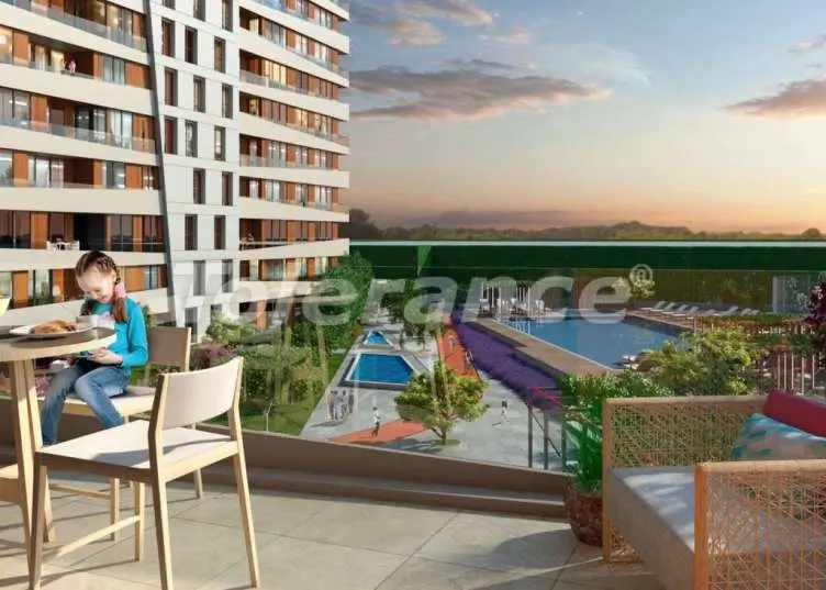Apartment from the developer in Günesli, İstanbul pool - buy realty in Turkey - 14287