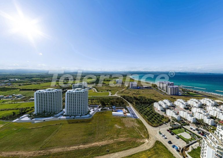 Apartment from the developer in Güzelyurt, Northern Cyprus with sea view with pool with installment - 84754 Apartment from the developer in Güzelyurt, Northern Cyprus with sea view with pool with installment - buy realty in Turkey - 84754