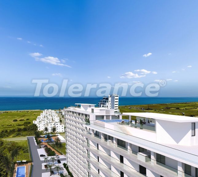Apartment from the developer in Güzelyurt, Northern Cyprus with sea view with pool with installment - 94141 Apartment from the developer in Güzelyurt, Northern Cyprus with sea view with pool with installment - buy realty in Turkey - 94141