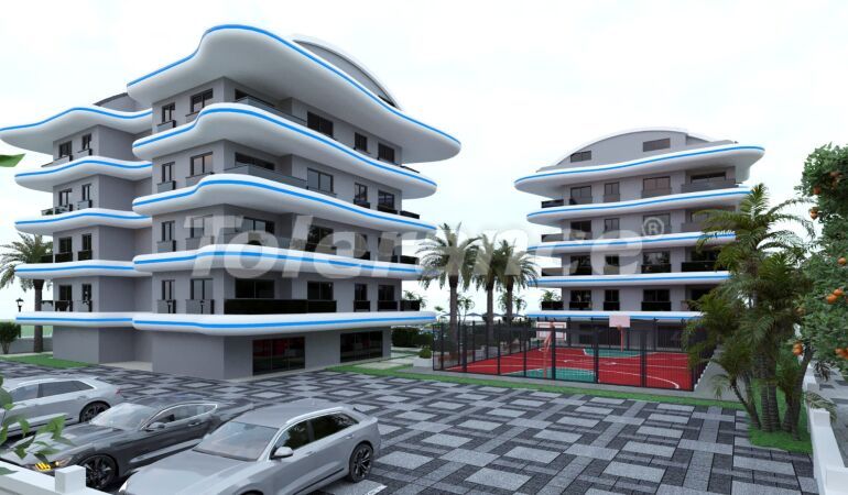 Apartment from the developer in İncekum, Alanya with pool with installment - buy realty in Turkey - 63037