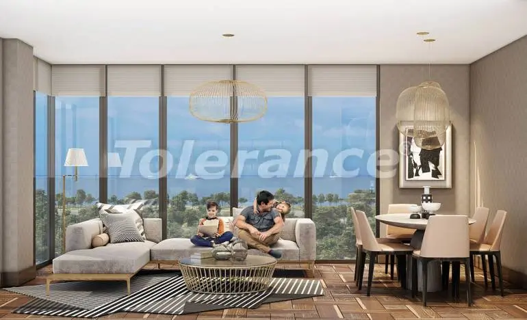 Apartment from the developer in Istanbul with sea view with pool - 26471 Apartment from the developer in Istanbul with sea view with pool - buy realty in Turkey - 26471