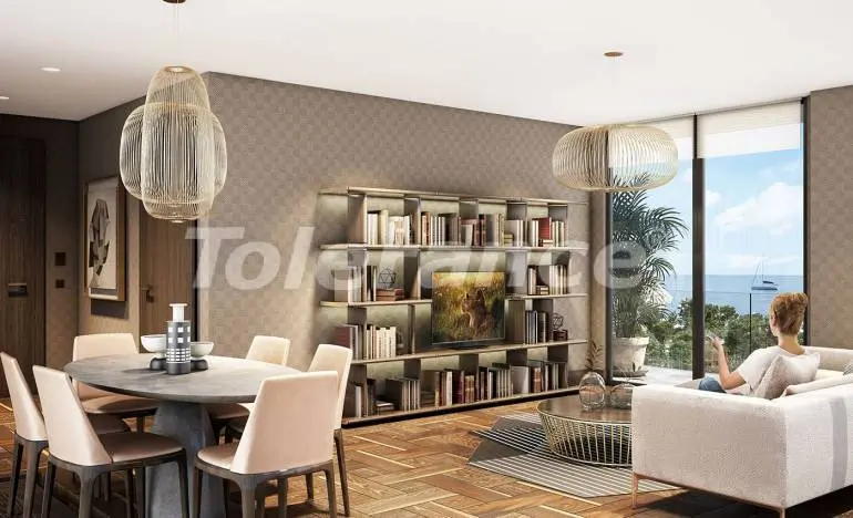Apartment from the developer in Istanbul with sea view with pool - 26474 Apartment from the developer in Istanbul with sea view with pool - buy realty in Turkey - 26474
