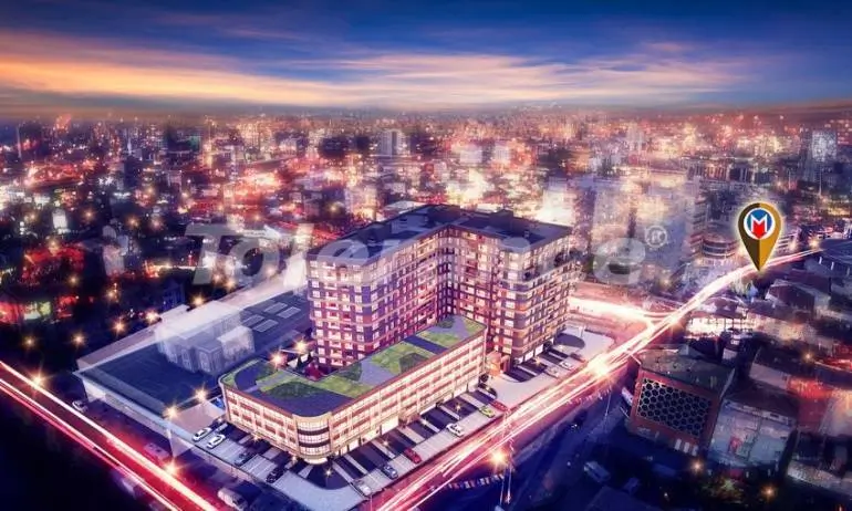 Appartement in Istanboel zwembad afbetaling - onroerend goed kopen in Turkije - 37201