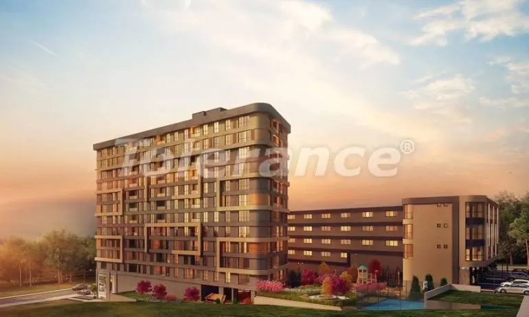 Appartement in Istanboel zwembad afbetaling - onroerend goed kopen in Turkije - 37203