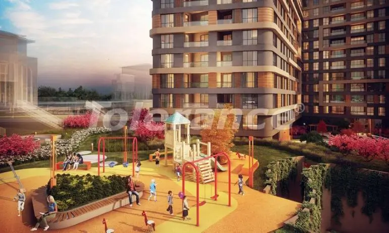 Appartement in Istanboel zwembad afbetaling - onroerend goed kopen in Turkije - 37204