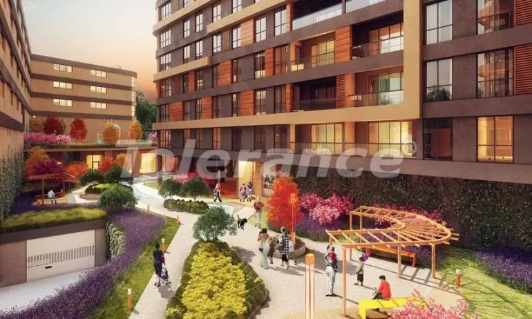 Appartement in Istanboel zwembad afbetaling - onroerend goed kopen in Turkije - 37205