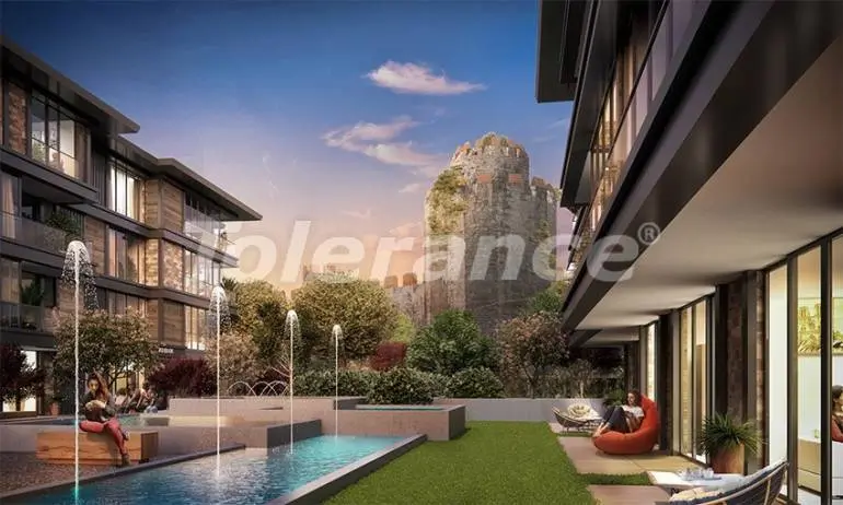 Apartment from the developer in Istanbul with sea view with pool - 37821 Apartment from the developer in Istanbul with sea view with pool - buy realty in Turkey - 37821