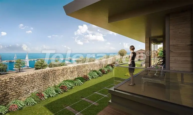 Apartment from the developer in Istanbul with sea view with pool - 37822 Apartment from the developer in Istanbul with sea view with pool - buy realty in Turkey - 37822
