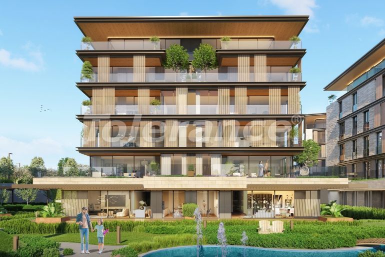 آپارتمان از سازنده که در استانبول منظره دریا استخر - خرید ملک در ترکیه - 65842