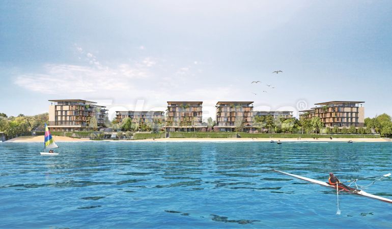 آپارتمان از سازنده که در استانبول منظره دریا استخر - خرید ملک در ترکیه - 65843