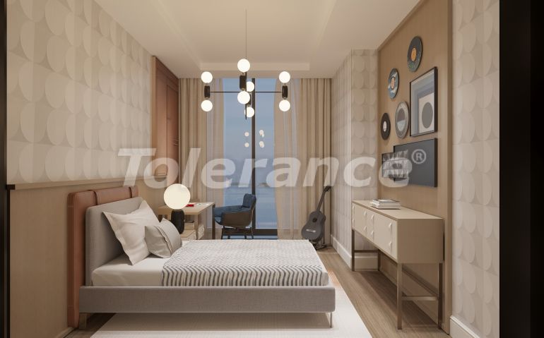 آپارتمان از سازنده که در استانبول منظره دریا استخر - خرید ملک در ترکیه - 65847