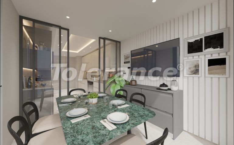 آپارتمان از سازنده که در استانبول منظره دریا استخر - خرید ملک در ترکیه - 65855